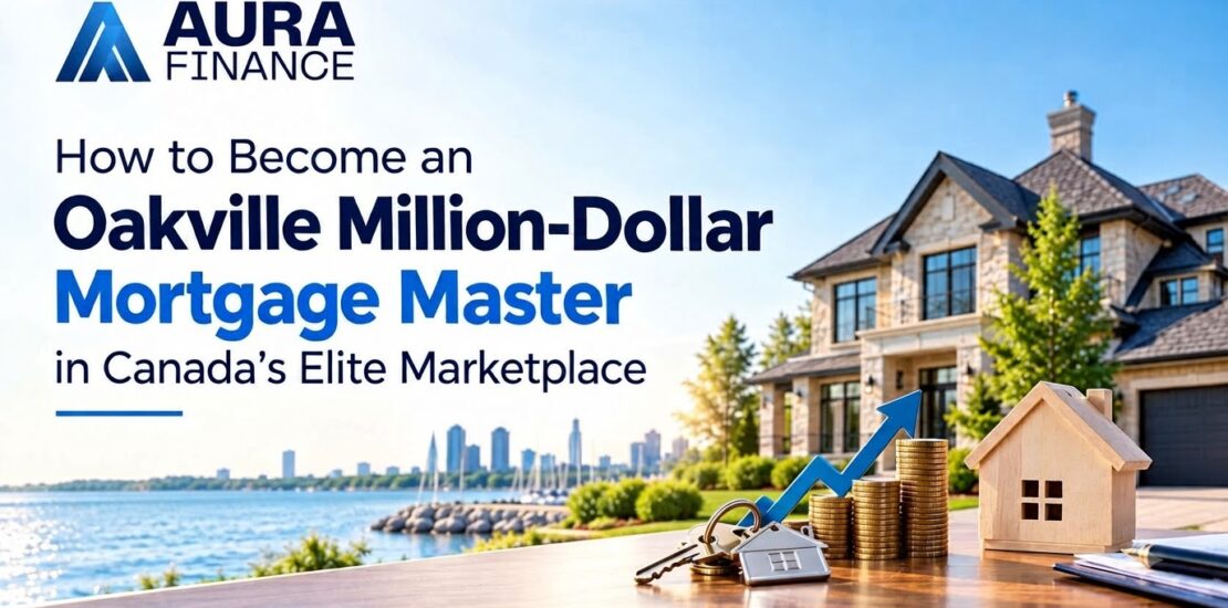 How to Become an Oakville Million-Dollar Mortgage Master in Canada’s Elite Marketplace – Aura Finance Inc.
